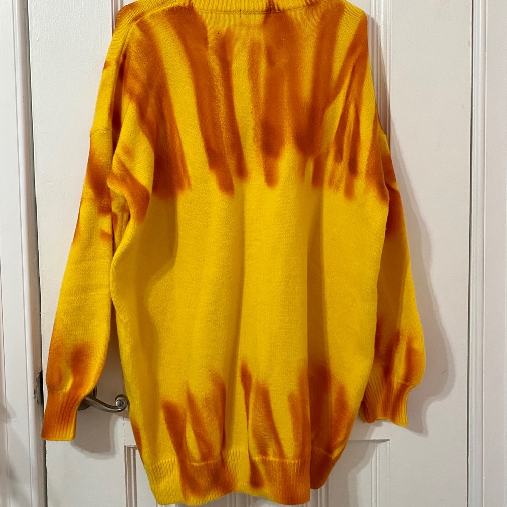 Orange & Yellow sweater